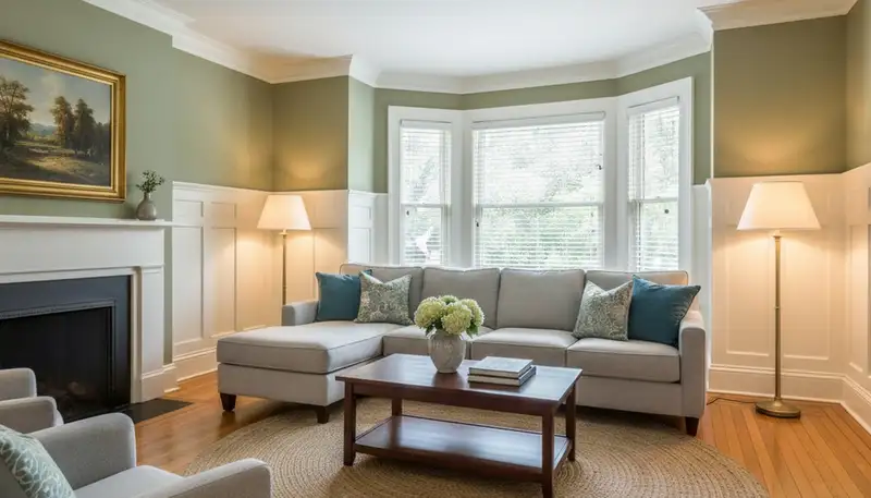 Professional interior painting in Hartford, CT showcasing smooth walls and vibrant, refreshed home colors