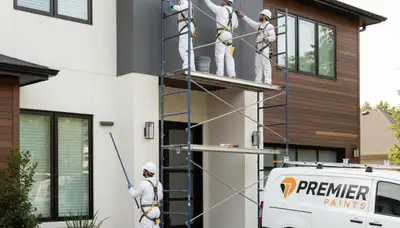 Professional exterior house painting in Hartford, CT by local painters using weather-resistant coatings