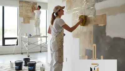 Faux painting and decorative wall finishes by expert house painters in Hartford, CT