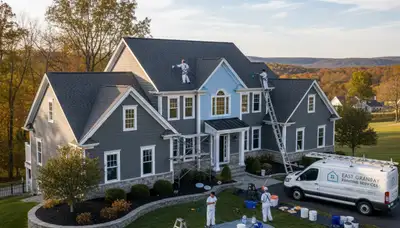 Hartford, CT house painting services for residential exterior and interior projects