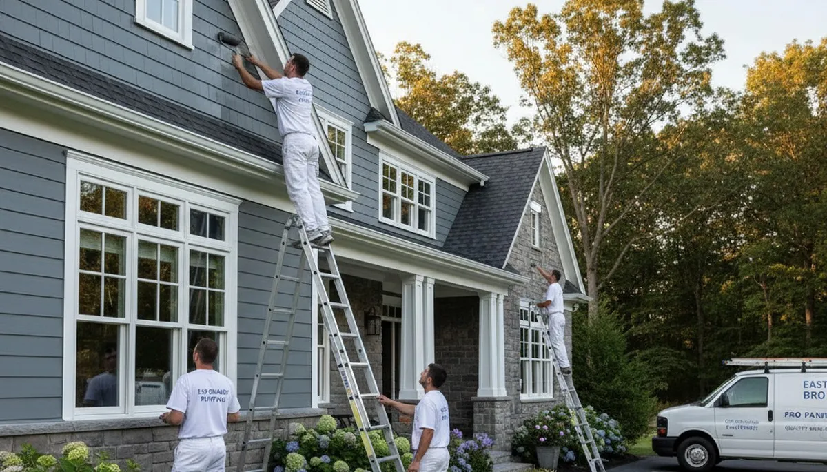Hartford, CT house painting service by professional residential painters