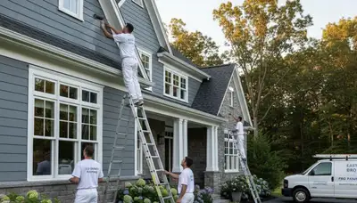 Hartford, CT house painting service by professional residential painters