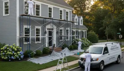 Professional house painting services in Hartford, CT for residential interiors and exteriors