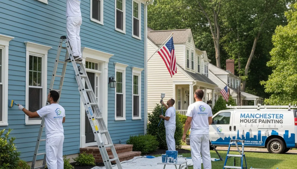 Hartford CT house painting service for interior and exterior home repainting
