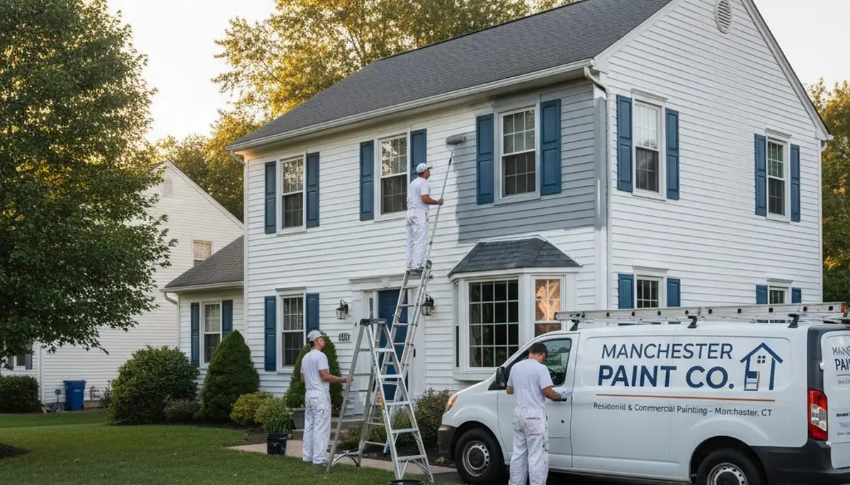 Hartford, CT house painting service for residential exterior and interior painting projects