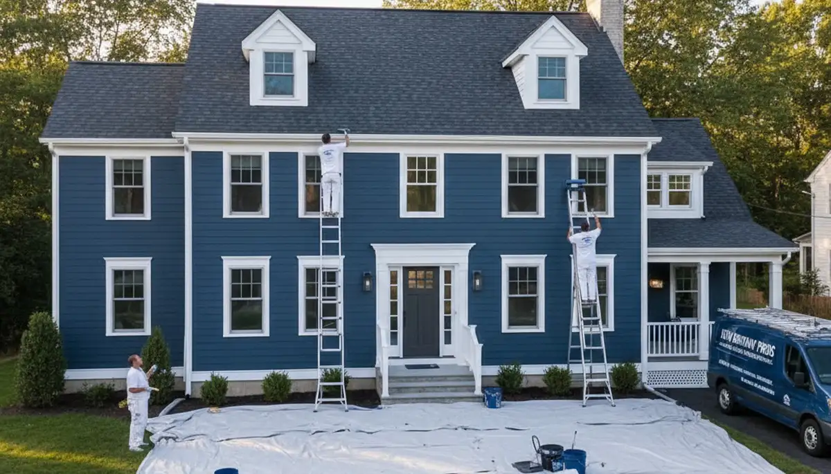 Professional house painters in Hartford, CT providing exterior and interior painting services