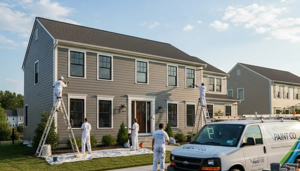 Professional house painters in Hartford CT providing expert exterior home painting services