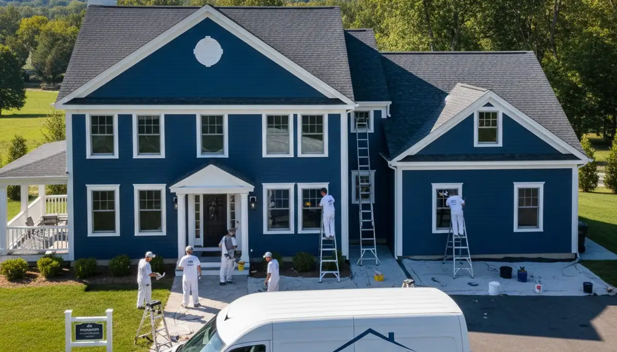 Professional house painting service in Hartford, CT by local painters