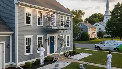 Professional house painting services in Hartford, CT for residential exterior and interior projects